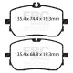 EBC brakes Front Pads EBC Greenstuff 2000 Sport DP22395 | races-shop.com