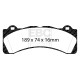EBC brakes Front/Rear Pads EBC Racing RP-X DP8059RPX | races-shop.com