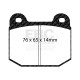 EBC brakes Front/Rear Pads EBC Racing RP-X DP81537RPX | races-shop.com