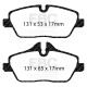 EBC brakes Front Pads EBC Racing RP-X DP81578RPX | races-shop.com