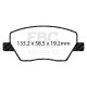 EBC brakes Front Pads EBC Ultimax OEM Replacement DPX2276 | races-shop.com