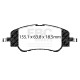 EBC brakes Front Pads EBC Ultimax OEM Replacement DPX2512 | races-shop.com