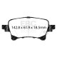 EBC brakes Rear Pads EBC Ultimax OEM Replacement DPX3093 | races-shop.com