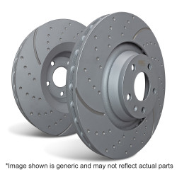 Brake Discs EBC Turbo Grooved GD1711
