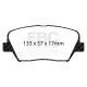EBC brakes Front kit EBC PD01KF1968 - Discs Premium OE + brake pads Greenstuff | races-shop.com