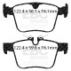EBC brakes Rear kit EBC PD01KR1001 - Discs Premium OE + brake pads Elite Truck and SUV | races-shop.com