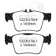 EBC brakes Rear kit EBC PD01KR915 - Discs Premium OE + brake pads Greenstuff | races-shop.com