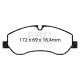 EBC brakes Front kit EBC PD03KF1465 - Discs Premium OE + brake pads Yellowstuff | races-shop.com