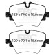 EBC brakes Front kit EBC PD03KF1507 - Discs Premium OE + brake pads Yellowstuff | races-shop.com