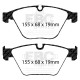 EBC brakes Front kit EBC PD04KF437 - Discs Premium OE + brake pads Bluestuff | races-shop.com
