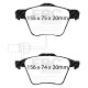 EBC brakes Front kit EBC PD04KF483 - Discs Premium OE + brake pads Bluestuff | races-shop.com