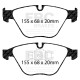 EBC brakes Front kit EBC PD04KF493 - Discs Premium OE + brake pads Bluestuff | races-shop.com