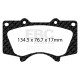 EBC brakes Front kit EBC PD04KF620 - Discs Premium OE + brake pads Bluestuff | races-shop.com