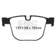 EBC brakes Rear kit EBC PD04KR205 - Discs Premium OE + brake pads Bluestuff | races-shop.com