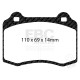 EBC brakes Rear kit EBC PD04KR352 - Discs Premium OE + brake pads Bluestuff | races-shop.com