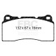 EBC brakes Front kit EBC PD05KF136 - Discs Premium OE + brake pads Orangestuff | races-shop.com