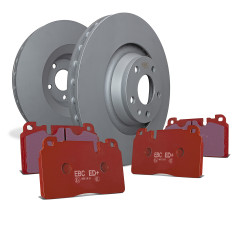 Front kit EBC PD05KF460 - Discs Premium OE + brake pads Orangestuff
