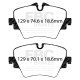 EBC brakes Front kit EBC PD06KF736 - Discs Ultimax Grooved + brake pads Greenstuff | races-shop.com
