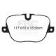 EBC brakes Rear kit EBC PD08KR400 - Discs Ultimax Grooved + brake pads Yellowstuff | races-shop.com