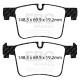 EBC brakes Front kit EBC PD11KF1267 - Discs Turbo Grooved + brake pads Greenstuff | races-shop.com