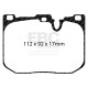 EBC brakes Front kit EBC PD11KF1276 - Discs Turbo Grooved + brake pads Greenstuff | races-shop.com