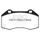 EBC brakes Front kit EBC PD11KF1346 - Discs Turbo Grooved + brake pads Greenstuff | races-shop.com