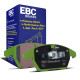 EBC brakes Rear kit EBC PD11KR615 - Discs Turbo Grooved + brake pads Greenstuff | races-shop.com