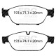 EBC brakes Front kit EBC PD13KF818 - Discs Turbo Grooved + brake pads Yellowstuff | races-shop.com