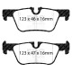 EBC brakes Rear kit EBC PD13KR549 - Discs Turbo Grooved + brake pads Yellowstuff | races-shop.com