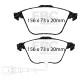 EBC brakes Front kit EBC PD19KF575 - Discs BSD Grooved + brake pads Bluestuff | races-shop.com