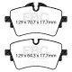 EBC brakes Front + Rear kit EBC PD40K2409 - Discs Premium OE + brake pads Ultimax OE | races-shop.com