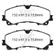 EBC brakes Front kit EBC PDKF2447 - Discs Premium OE + brake pads Ultimax OE | races-shop.com