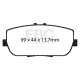 EBC brakes Rear kit EBC PDKR974 - Discs Premium OE + brake pads Ultimax OE | races-shop.com