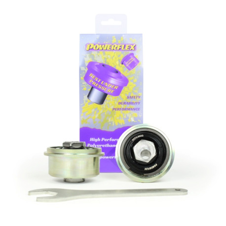 Polyurethane bushings Powerflex Front Wishbone Rear Bush, Caster Adjustable Volkswagen Golf MK7 5G 2WD up to 122PS Rear Beam (2012-2021) Road Series | races-shop.com