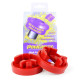 Polyurethane bushings Powerflex Lower Engine Mount Large Bush Insert Mini R58 Coupe (2011 - 2015) Road Series | races-shop.com