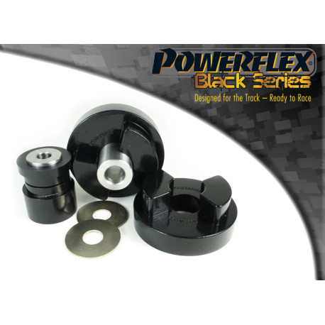 Polyurethane bushings Powerflex Dog Bone (Twisted) Engine Mount Bush Renault Twingo II inc RS (2007-2014) Black Series | races-shop.com