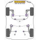 Polyurethane bushings Powerflex Front Anti Roll Bar Mounts 25mm Rover 75 V8 (2004-2005) Road Series | races-shop.com