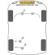 Polyurethane bushings Powerflex Front Roll Bar/Subframe Strengthening Support Plate BMW E65/E66/E67 (2001 - 2008) Road Series | races-shop.com