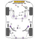 Polyurethane bushings Powerflex Offset Lower Radiator Mount Kit BMW E30 inc M3 (1982 - 1991) Road Series | races-shop.com
