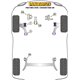 Polo MK6 AW Inc. GTI (2018 - ) Powerflex Upper Engine Mount Insert, 3 Cylinder & Diesel Volkswagen Polo MK6 AW Inc. GTI (2018 - ) Road Series | races-shop.com