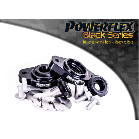 Polyurethane bushings Powerflex Rear Lower Shock Mounting Bush & Bracket BMW E81, E82, E87 & E88 (2004 - 2013) Black Series | races-shop.com