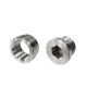 Oxygen sensors and adapters Fitting adapter- O2 Lambda Probe Reduction Adapter M18x1.5 + Plug | races-shop.com