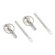 Promotions Aluminium bonnet pins kit | races-shop.com