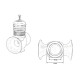 Universal Blow off valves Double horn Blow off adjustable | races-shop.com