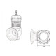 Universal Blow off valves Double horn Blow off adjustable | races-shop.com