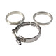 V-band clamps V-band clamp flanges kit 63mm (2,5") | races-shop.com