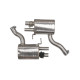 Cat backs RACES Exhaust BMW E46 M3 | races-shop.com