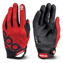 Mechanic gloves Sparco MECA-3, red