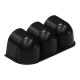 Gauge holders universal Triple gauge dashboard holder 60mm | races-shop.com