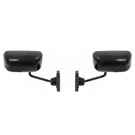 Mirrors and mirror covers Manual mirror set F1 Design 2pcs | races-shop.com